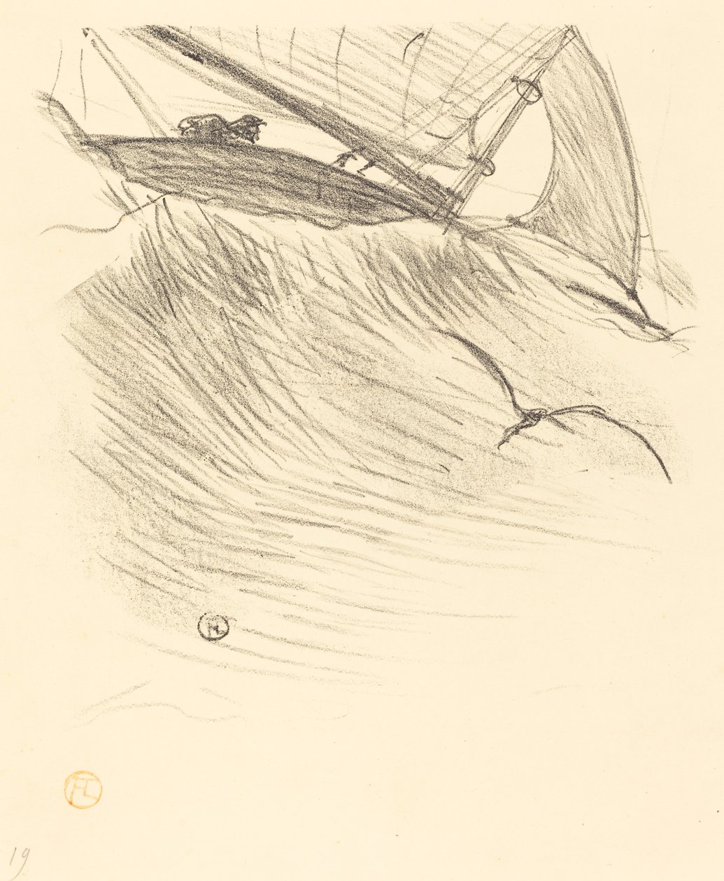 The Terns by Henri de Toulouse Lautrec