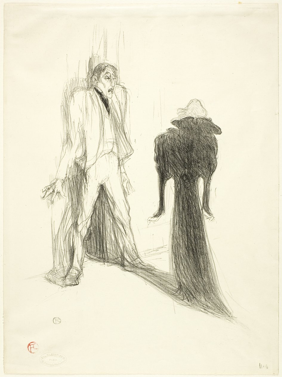 Lugné-Poé, in Image by Henri de Toulouse Lautrec