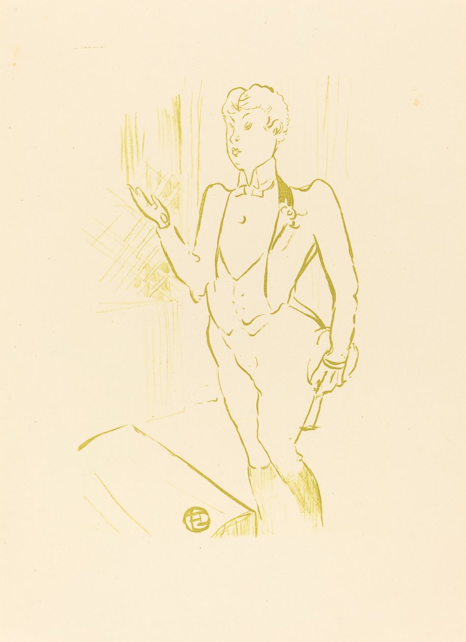 Mary Hamilton by Henri de Toulouse-Lautrec