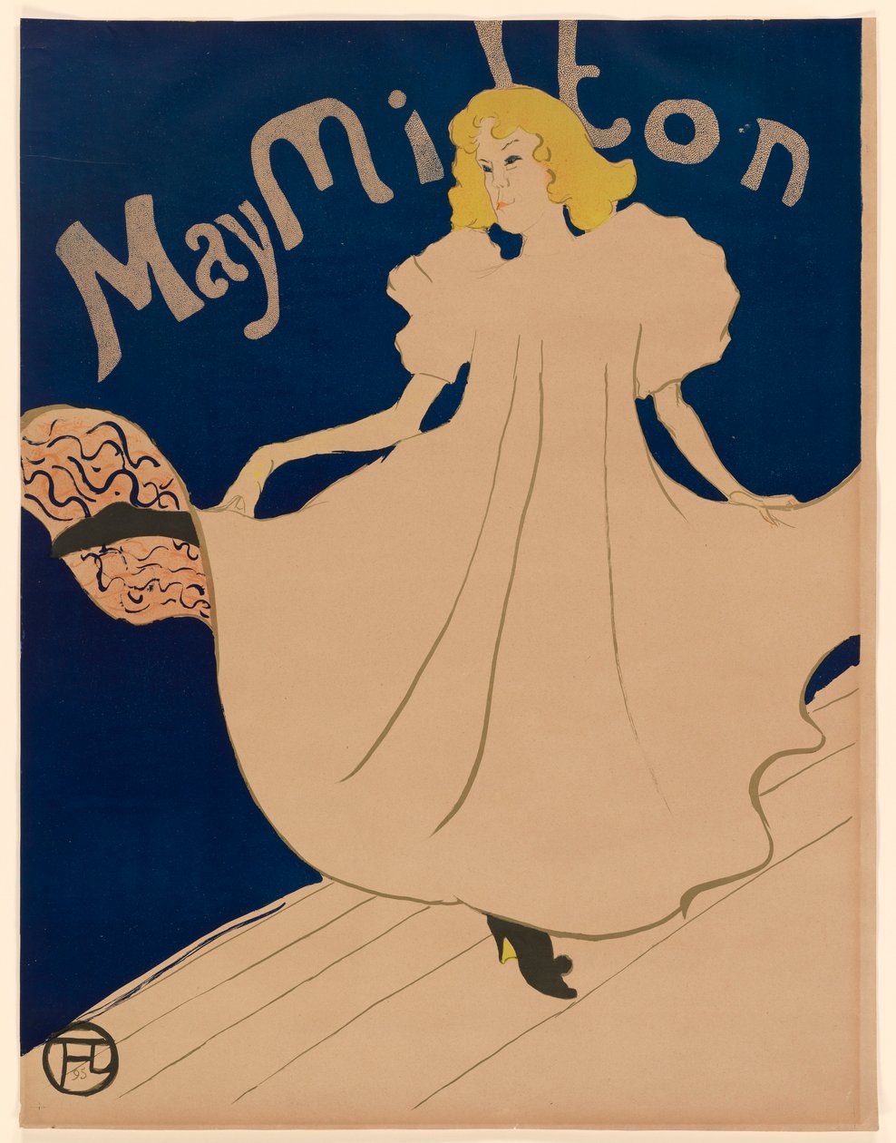 May Milton by Henri de Toulouse-Lautrec