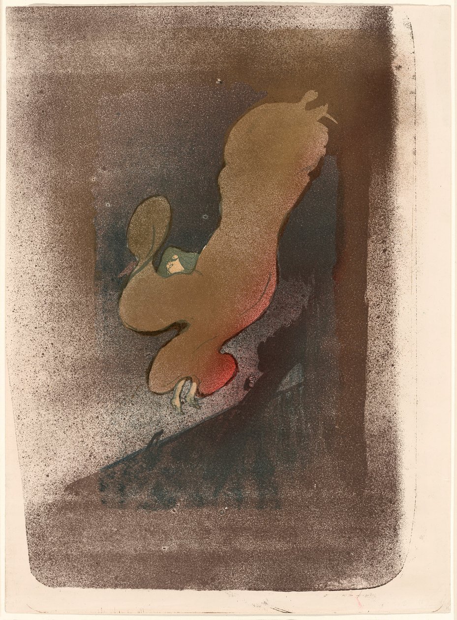 Miss Loie Fuller by Henri de Toulouse-Lautrec