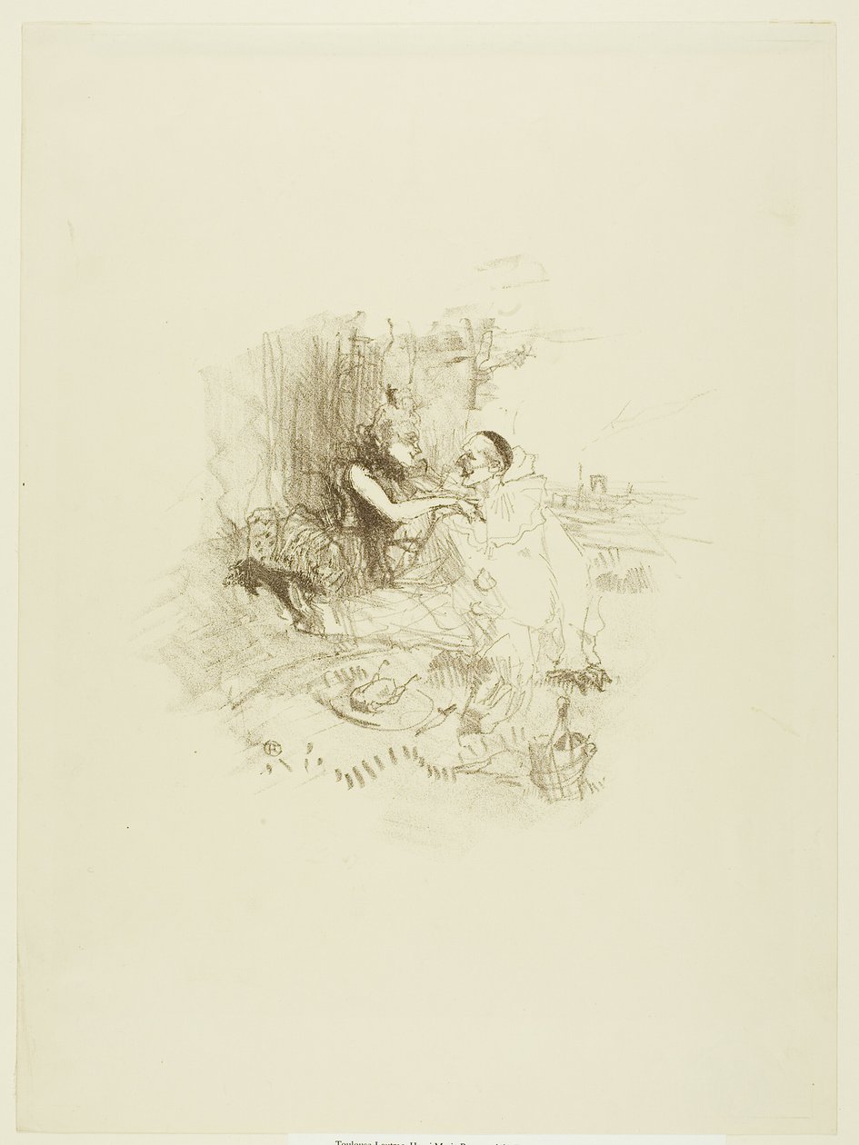 Picnic by Henri de Toulouse Lautrec