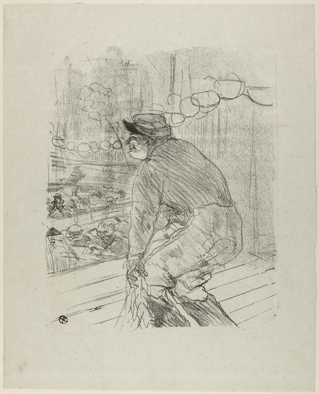 Polin, from Treize Lithographies by Henri de Toulouse Lautrec