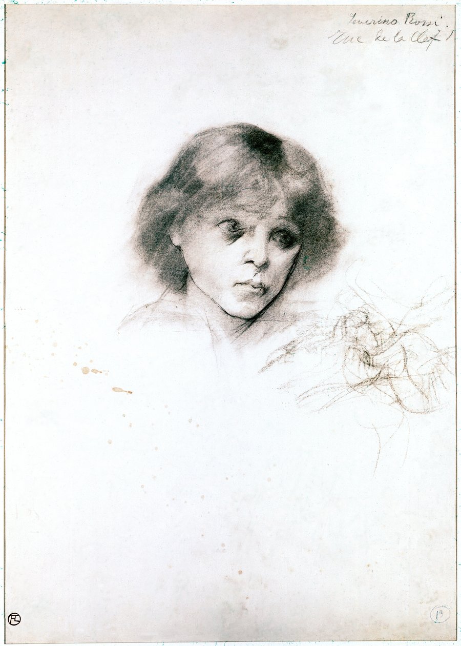 Portrait of Severino Rossi by Henri de Toulouse-Lautrec