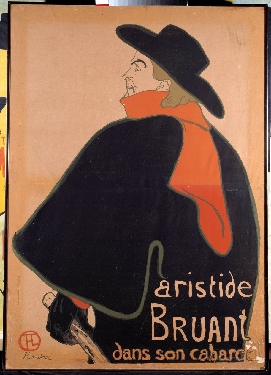 Poster Depicting Aristide Sparrow in His Cabaret by Henri de Toulouse-Lautrec