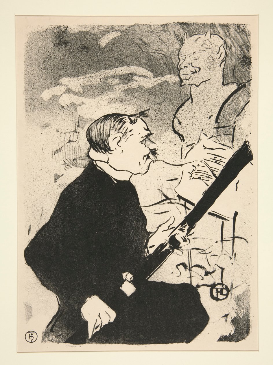 For you! by Henri de Toulouse Lautrec
