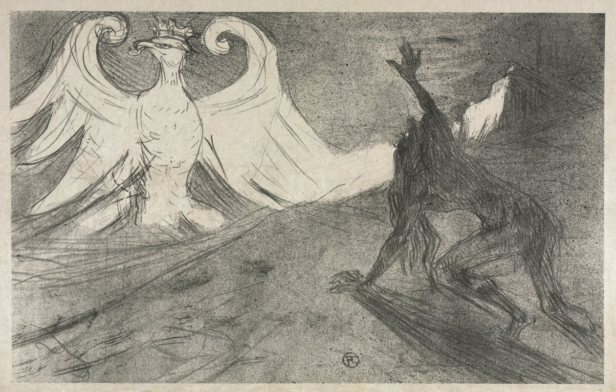 Project for Frontispiece to: At the Foot of Sinai by Henri de Toulouse Lautrec