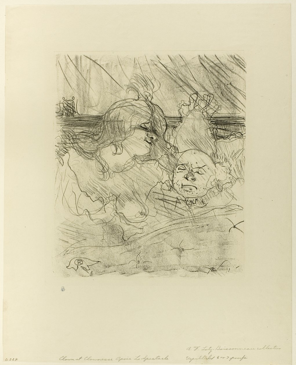 Seduction by Henri de Toulouse Lautrec
