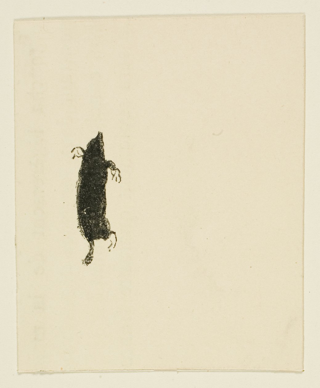 Tailpiece from Au Pied du Sinaï by Henri de Toulouse Lautrec