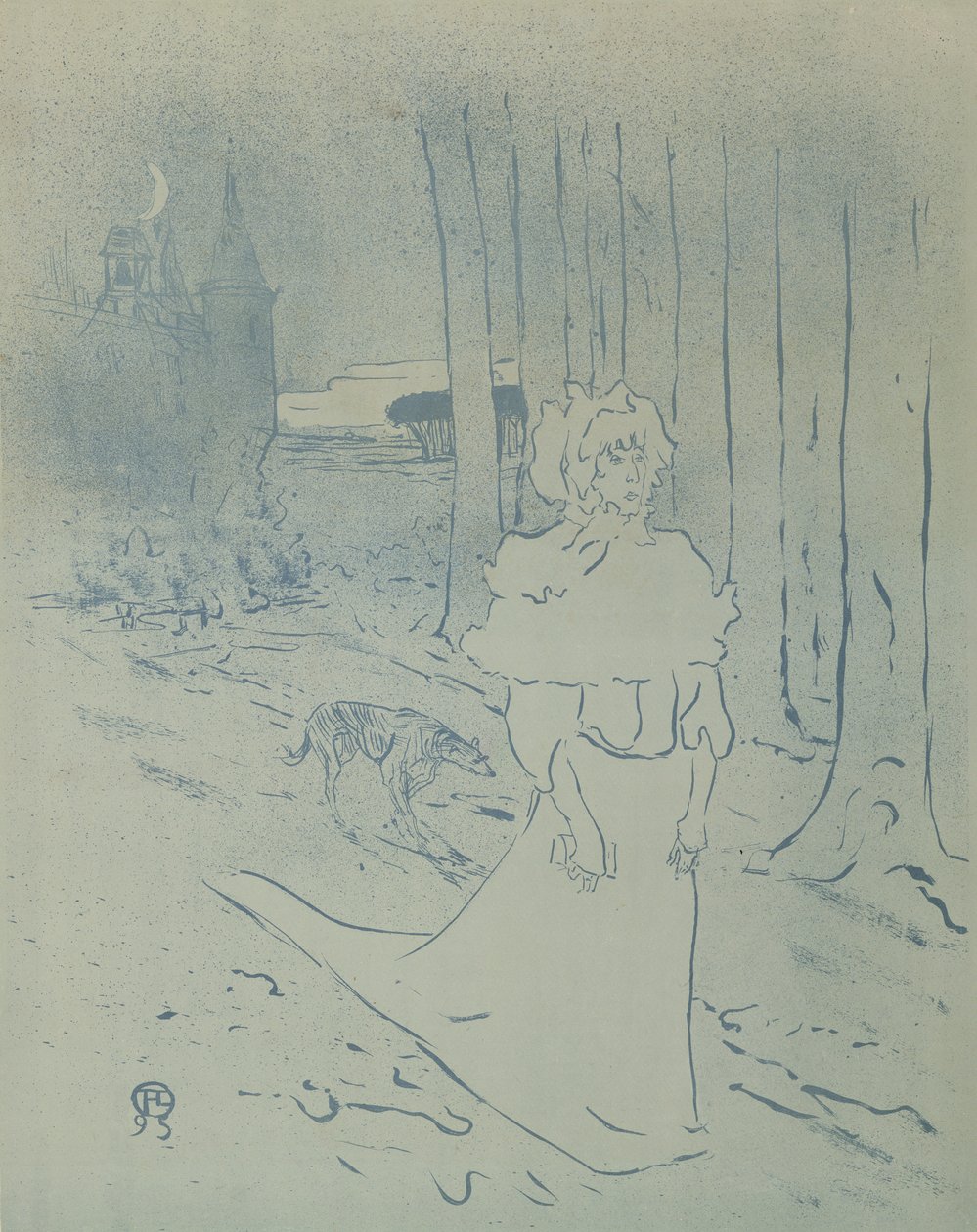 The Alarm Bell by Henri de Toulouse-Lautrec