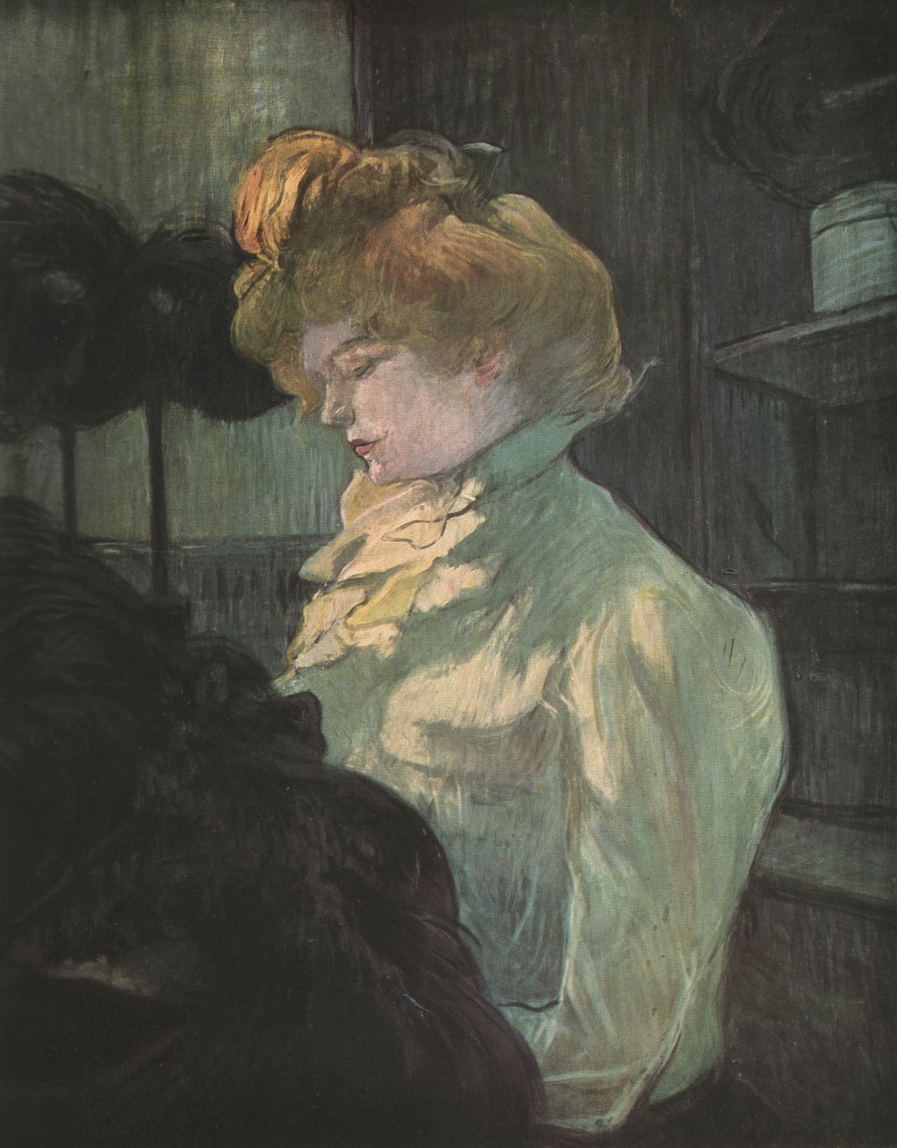 The Modiste by Henri de Toulouse-Lautrec