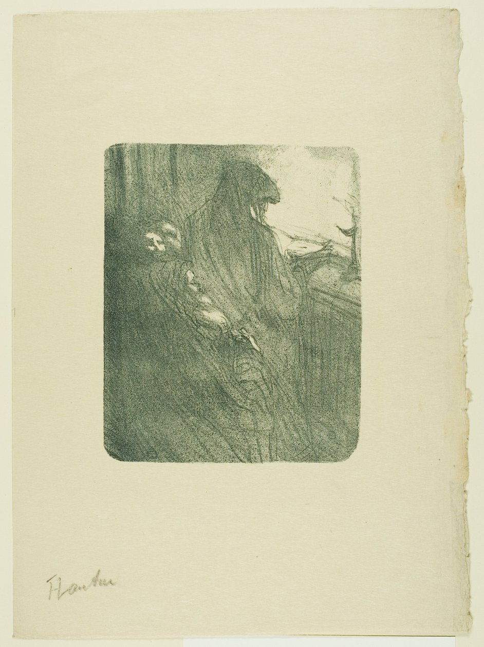 The Old Flirts, from Mélodies de Désiré Dihau by Henri de Toulouse Lautrec