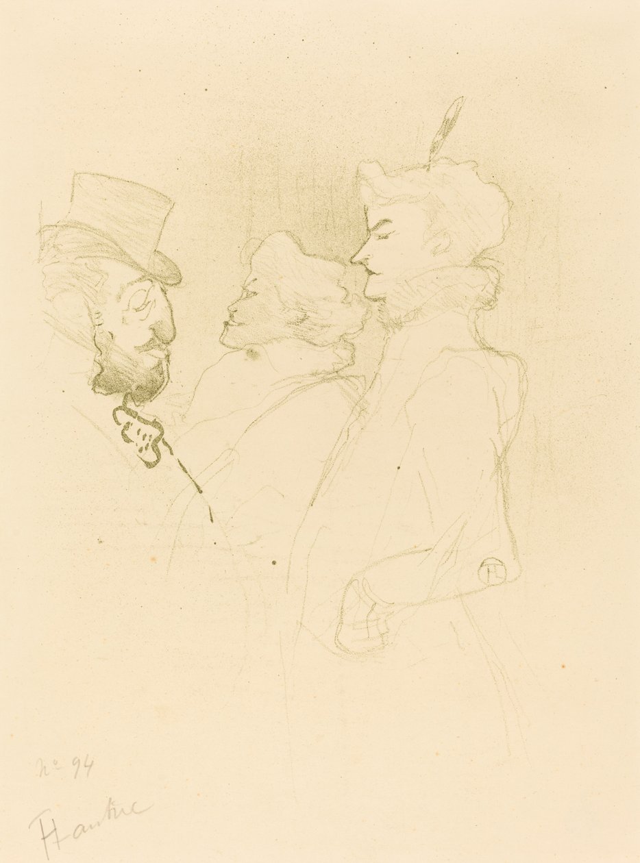Why Not...Once Is Not a Habit by Henri de Toulouse Lautrec