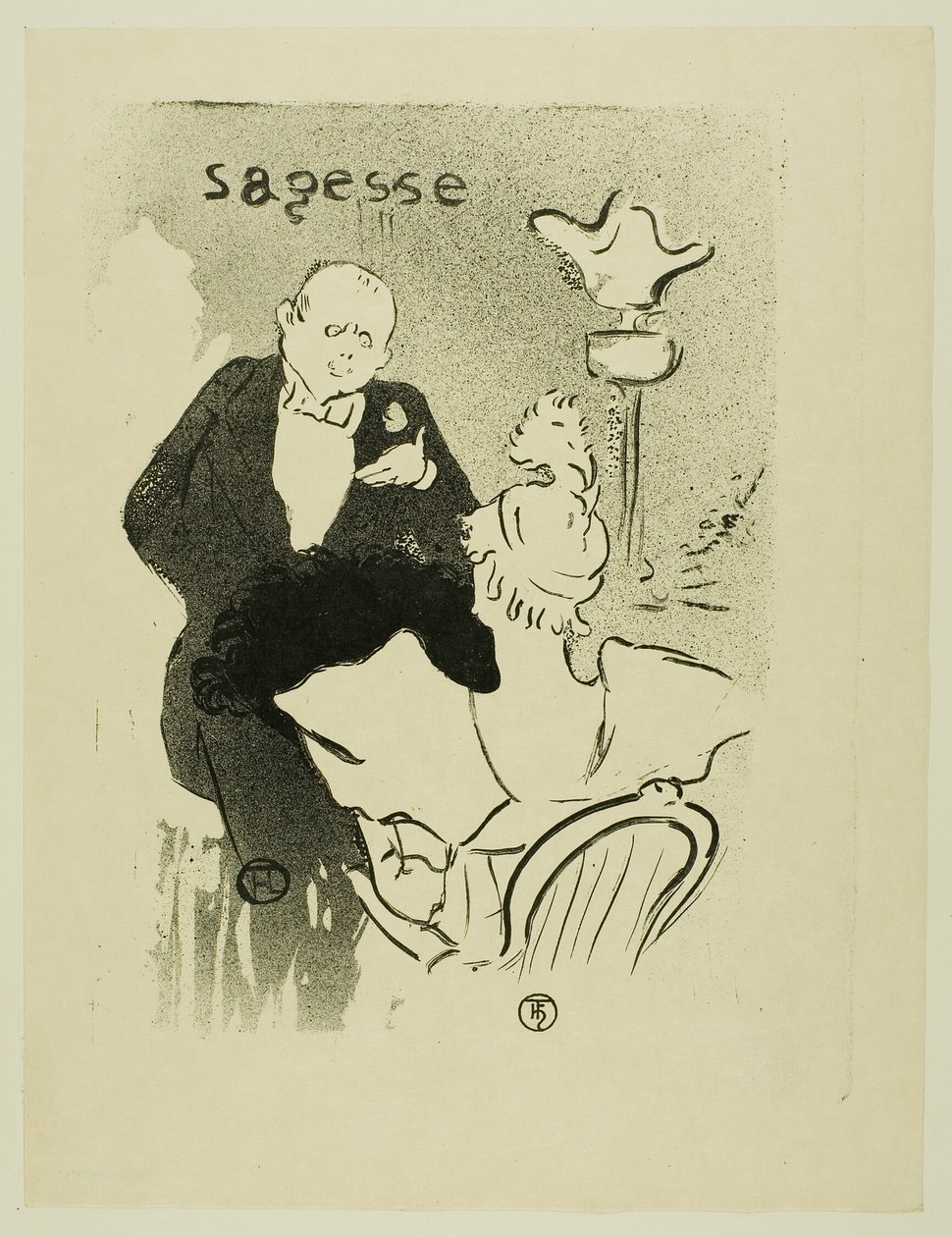 Wisdom by Henri de Toulouse-Lautrec