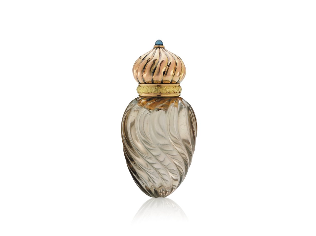 Faberge scent bottle by Henrik Wigstrom