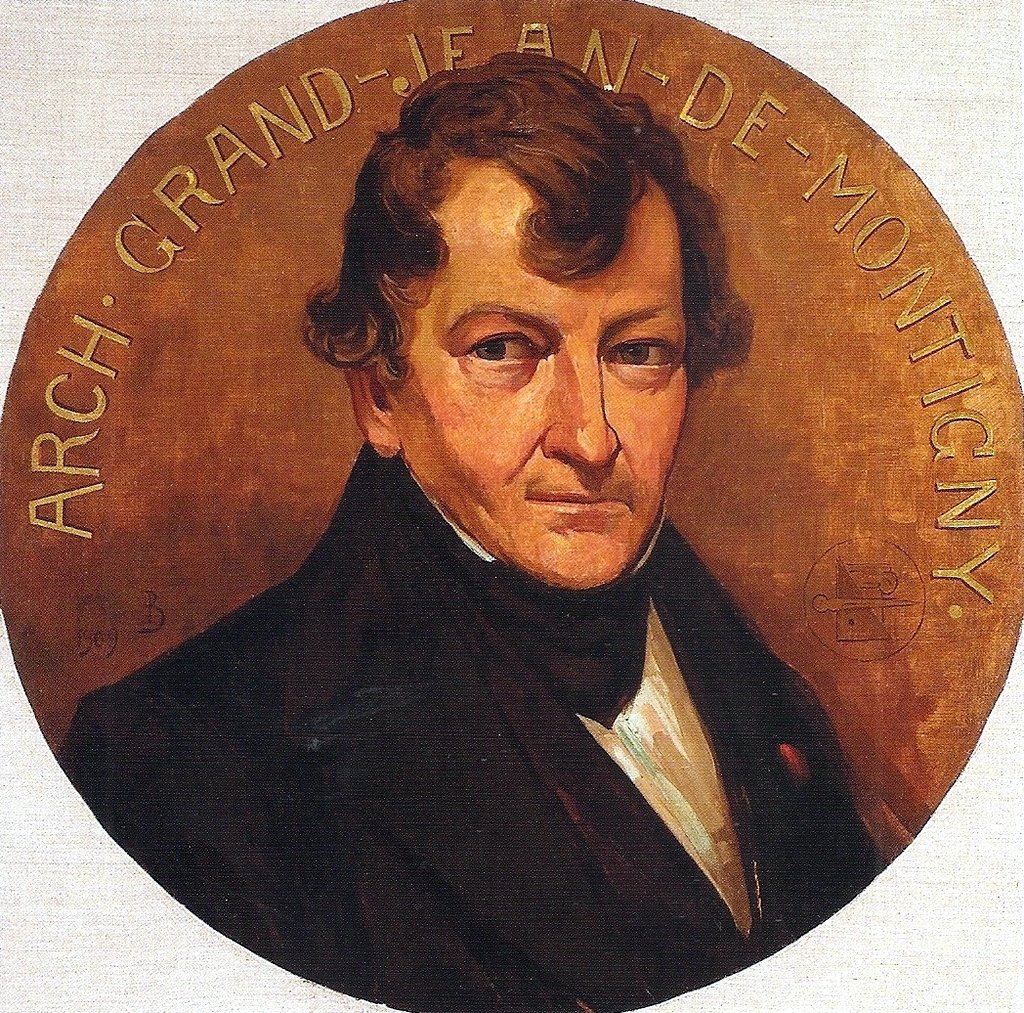 Portrait of the Architect Grandjean de Montigny by Henrique Bernardelli