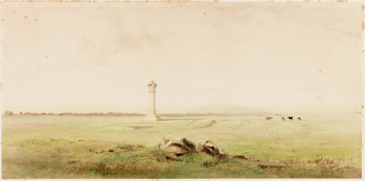 Burgh Marsh by Henry Burdon Richardson
