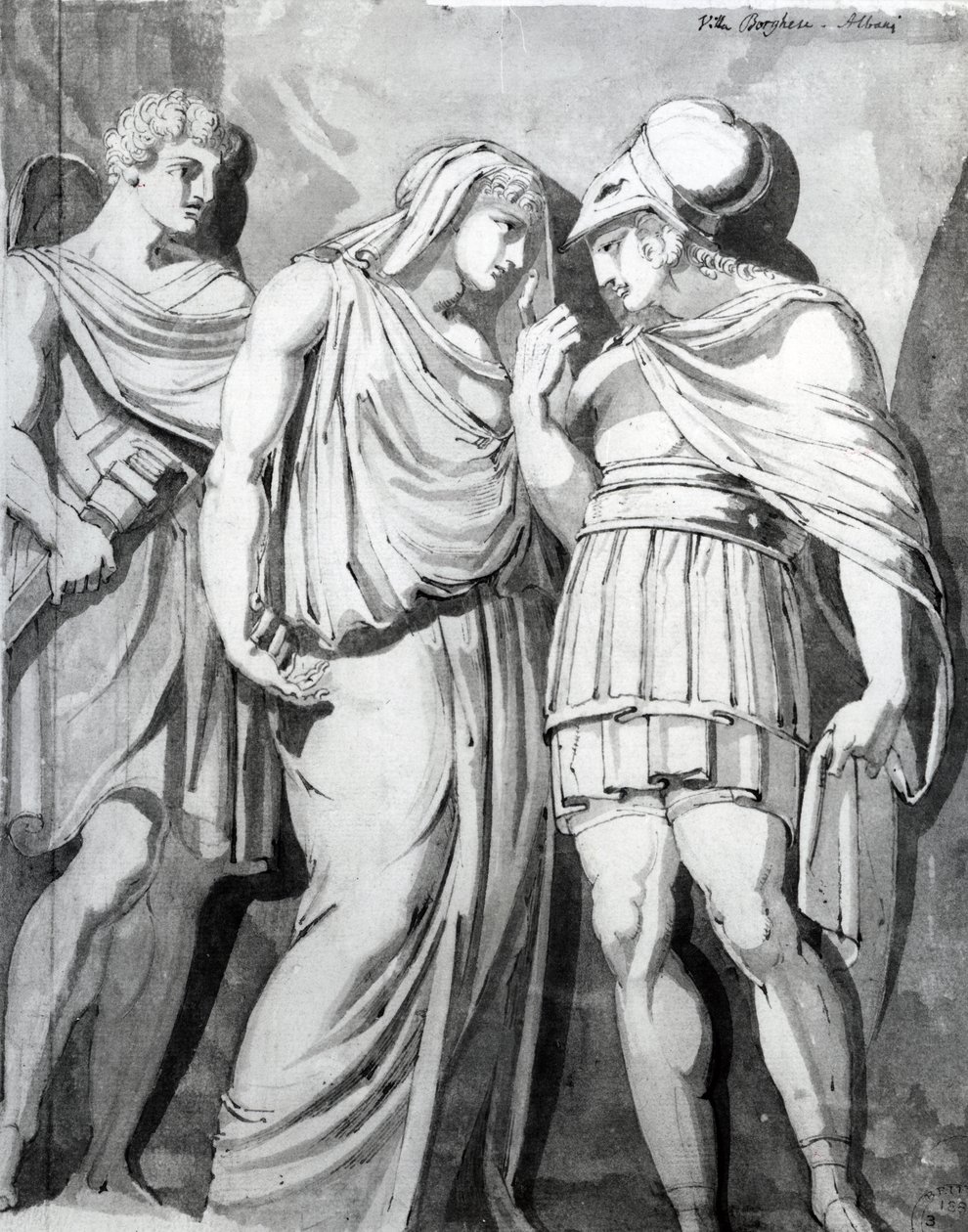 Zethos, Antiope and Amphion by Johann Heinrich Füssli