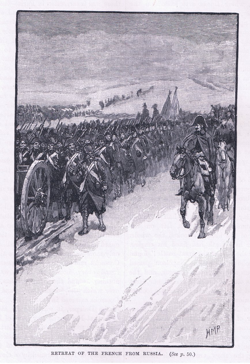 Retreat of the French from Russia AD 1812 by Henry Marriott Paget