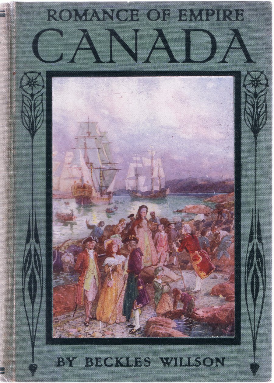 Front Cover of Romance of Canada, c.1920 by Henry Sandham