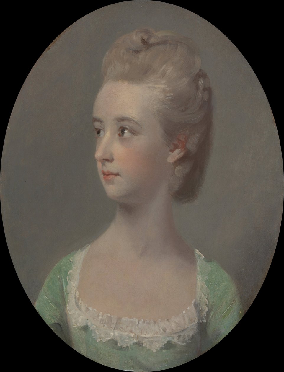 Portrait of a Young Woman, Possibly Miss Nettlethorpe by Henry Walton
