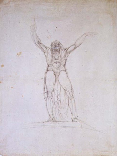 Satan by Johann Heinrich Füssli