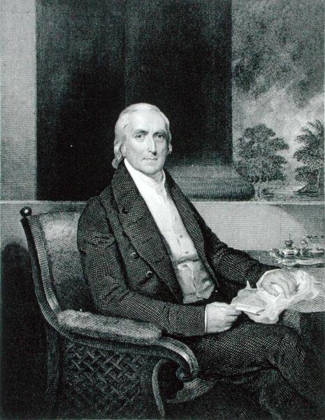 Philip Syng Physick (1768-1837) engraved by Richard W. Dodson (1812-67) by Henry (after) Inman