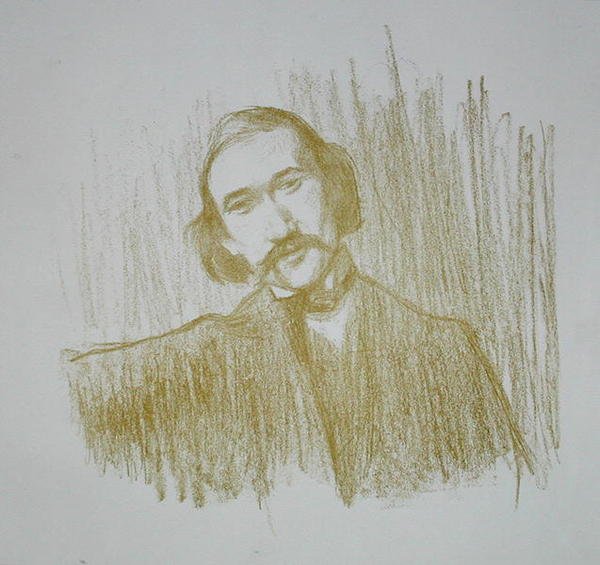 Andre Gide (1861-1942) by Henry Bataille