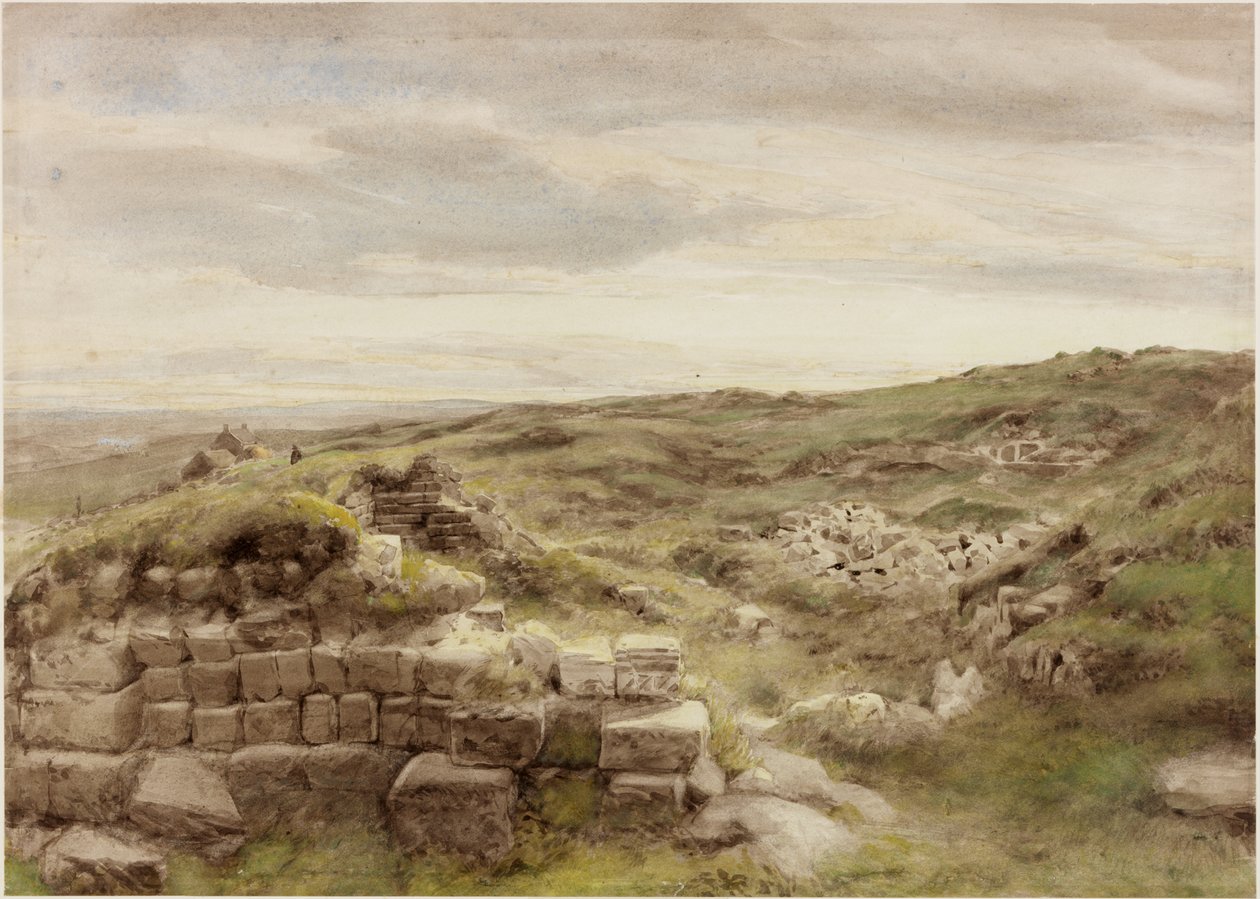 Housesteads, c.1848 by Henry Burdon Richardson