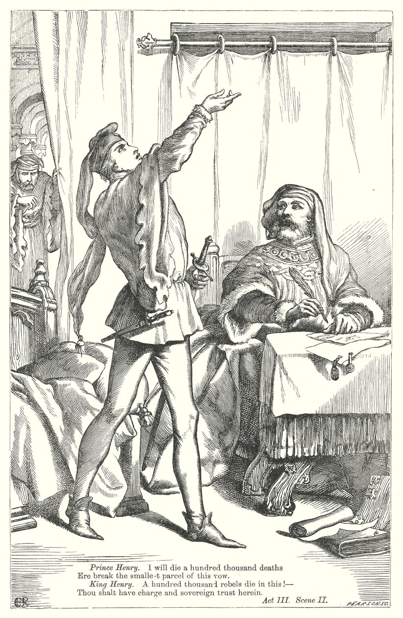 King Henry IV Part I by Henry Courtney (after) Selous