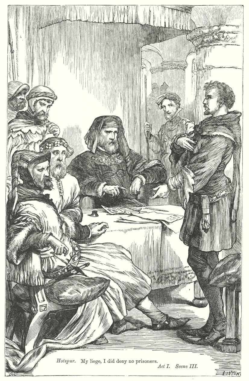 King Henry IV Part I by Henry Courtney (after) Selous