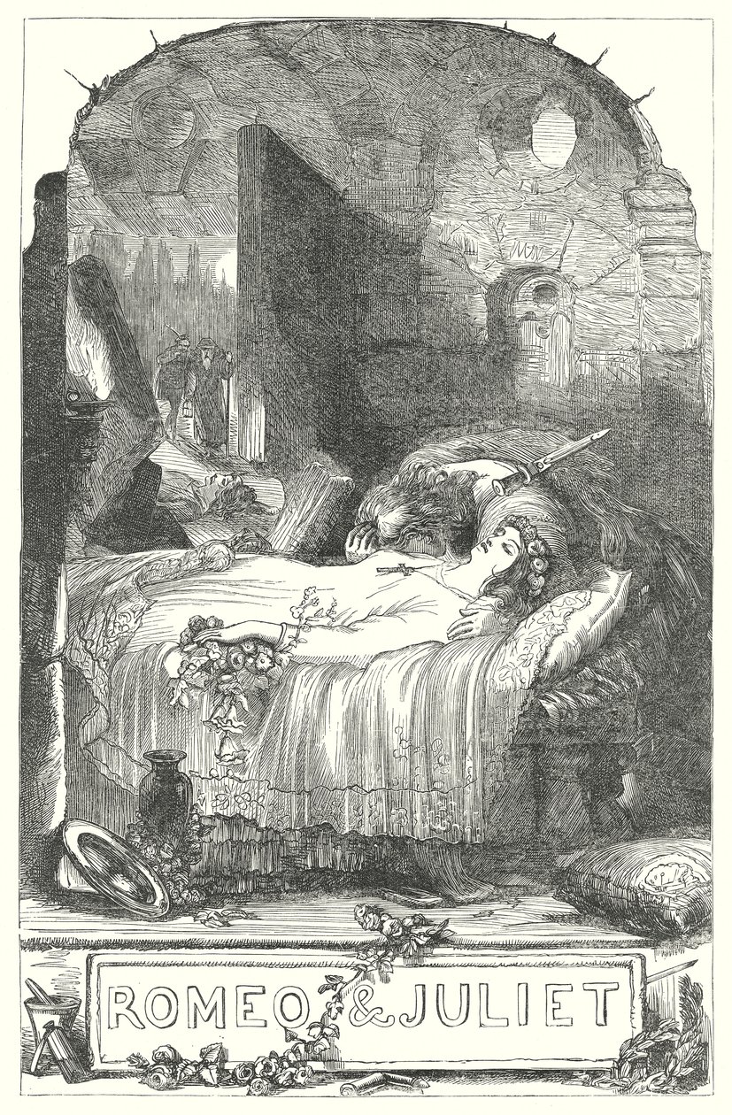 Romeo and Juliet by Henry Courtney (after) Selous