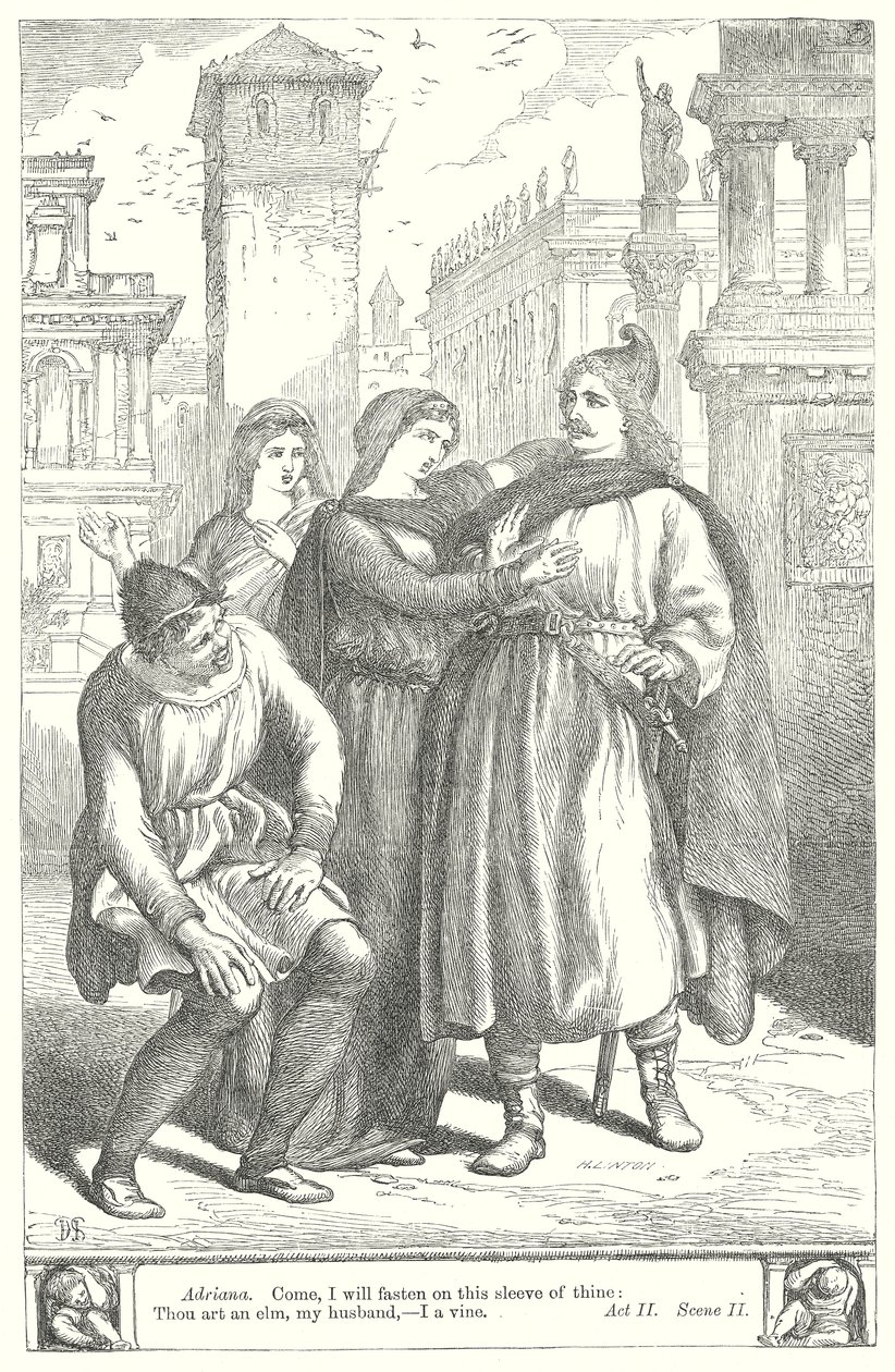 The Comedy of Errors by Henry Courtney (after) Selous