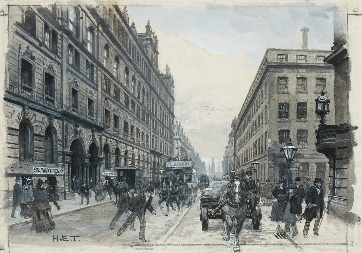 Portland Street Warehouses by Henry Edward Tidmarsh