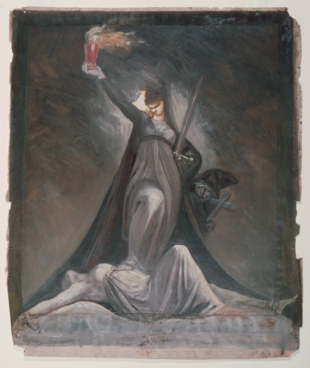 Study for Inquisition, Illustration to Columbiad by Johann Heinrich Füssli
