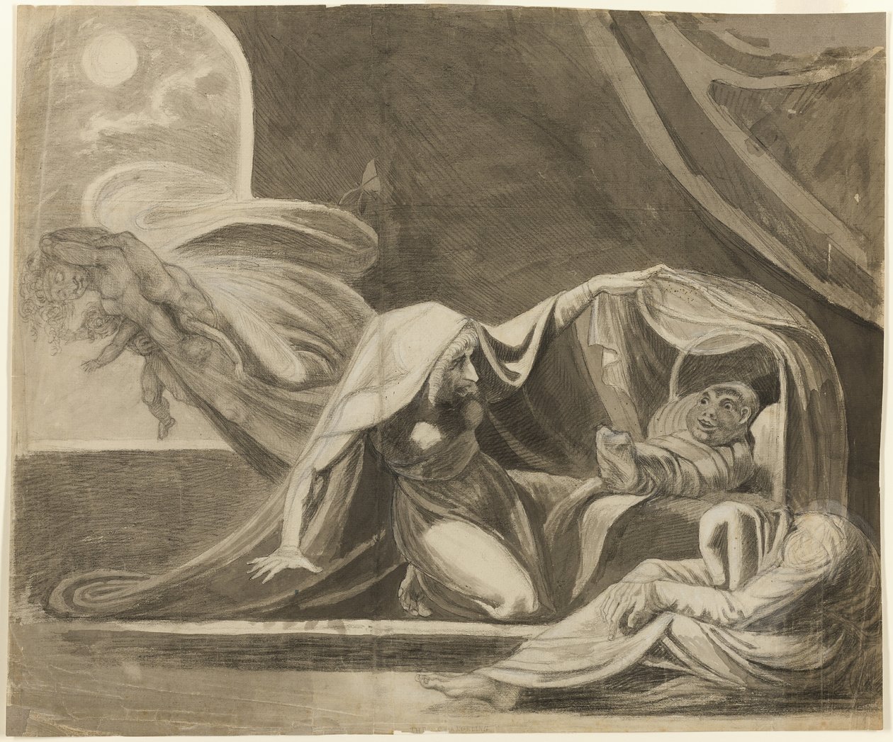The Changeling by Johann Heinrich Füssli