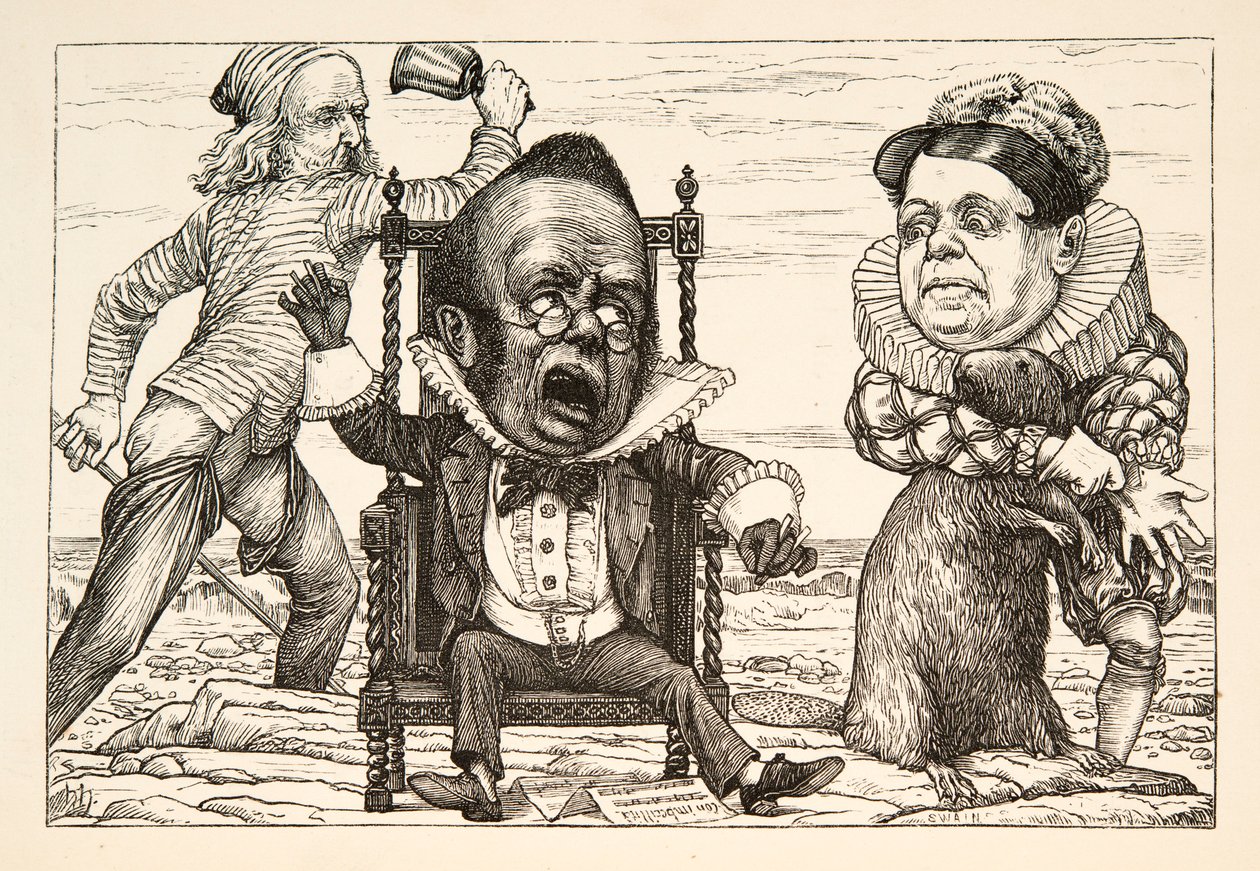 So Great Was His Fright That His Waistcoat Turned White by Henry Holiday