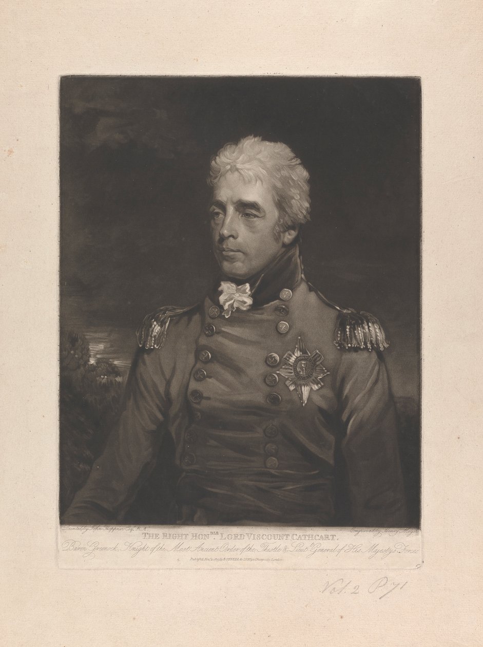 Right Honorable Lord Viscount Cathcart by Henry Hoppner Meyer