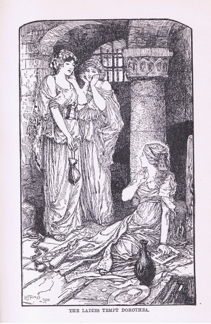 The Ladies Tempt Dorethea by Henry Justice Ford