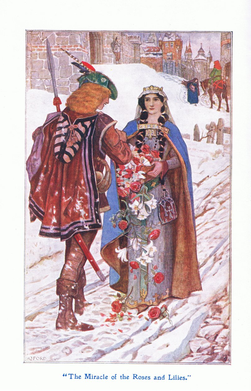 The Miracle of the Roses and Lilies by Henry Justice Ford