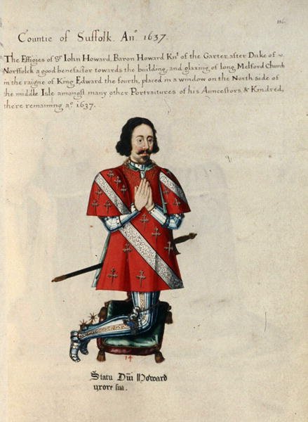 Sir John Howard Baron Howard Knight of the Garter