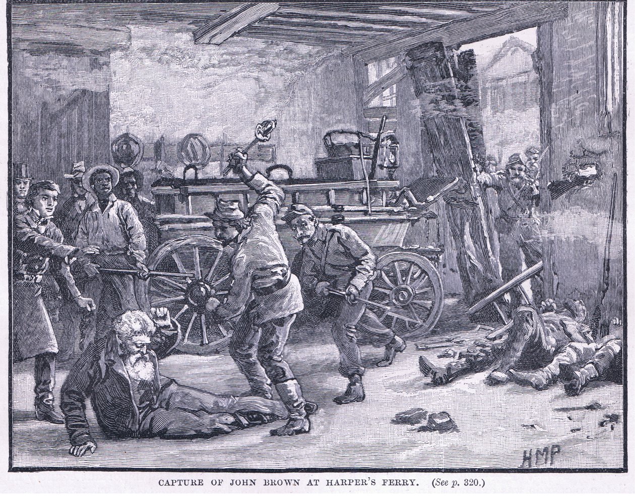 Capture of John Brown at Harper