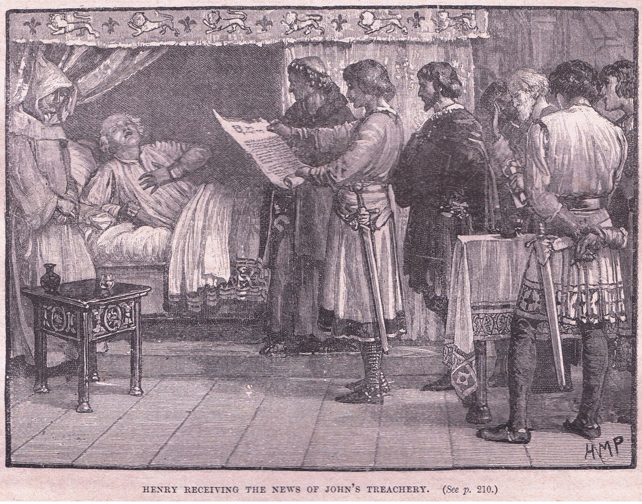 Henry receives news of John