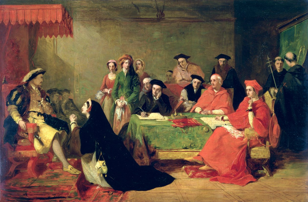 The Trial of Queen Catherine of Aragon by Henry Nelson ONeil