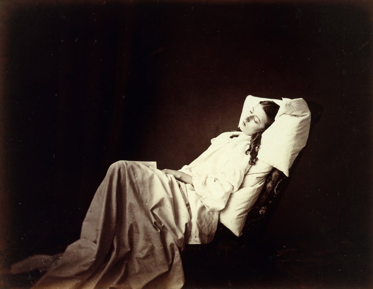 She Never Told Her Love, 1857 by Henry Peach Robinson