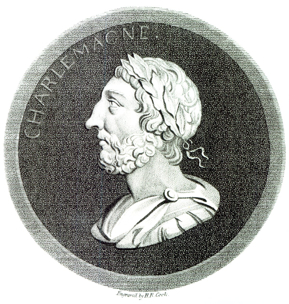 Portrait of Charlemagne, from 