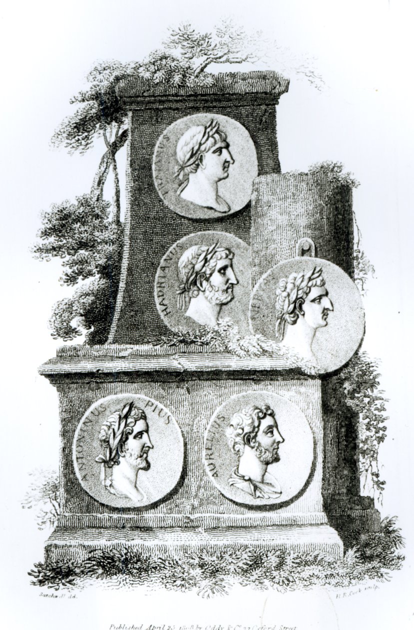 Portraits of Roman Emperors from 