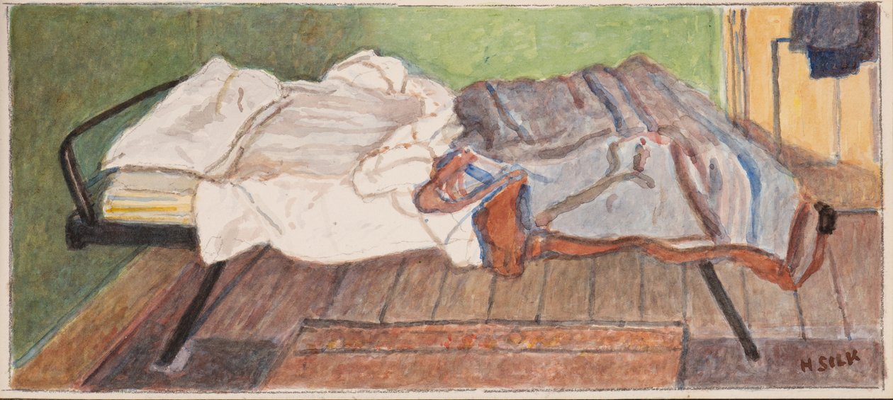 Camp Bed by Henry Silk