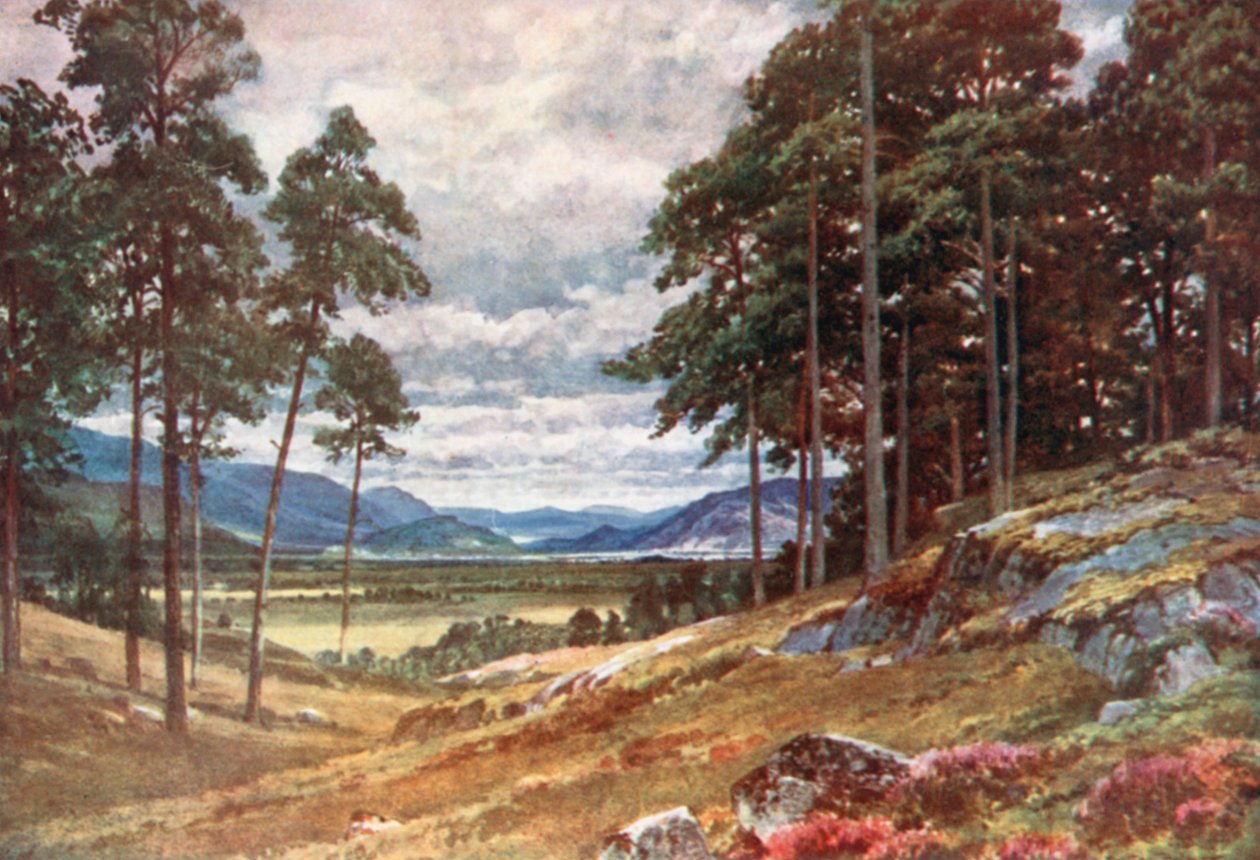 A Peep of the Grampians, Inverness-Shire by Henry Sutton Palmer