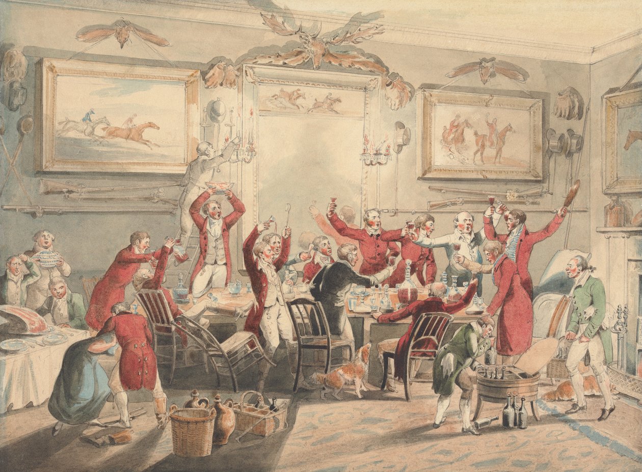 Foxhunting: The Toast by Henry Thomas Alken
